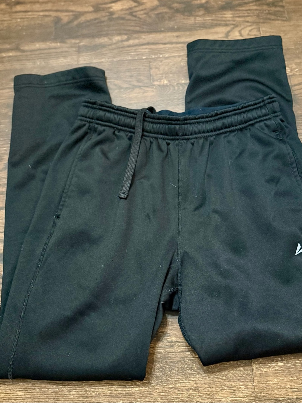 Black Drawstring Track Joggers for Women